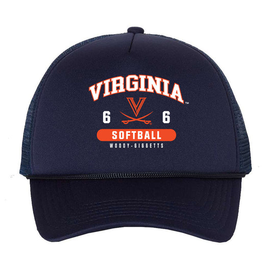 Virginia - NCAA Softball : Kamyria Woody-Giggetts - Trucker Hat-0