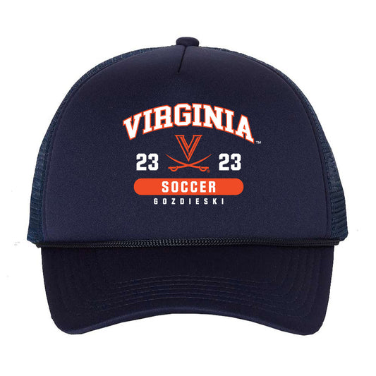 Virginia - NCAA Men's Soccer : Chase Gozdieski - Trucker Hat-0