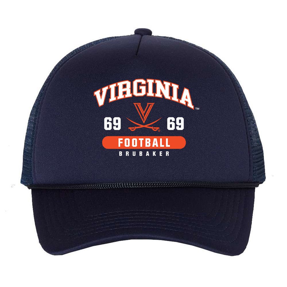 Virginia - NCAA Football : Ryan Brubaker - Trucker Hat-0