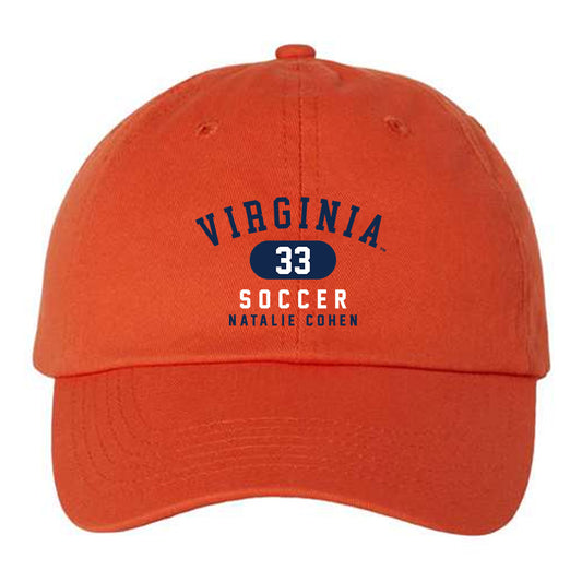 Virginia - NCAA Women's Soccer : Natalie Cohen - Dad Hat-0