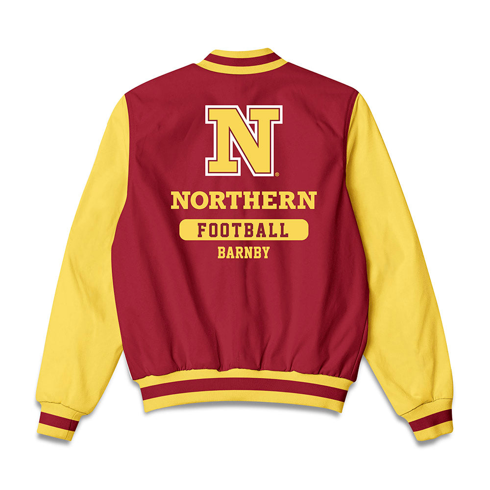NSU - NCAA Football : Ayden Barnby - Bomber Jacket-1