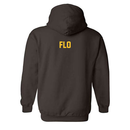 Wyoming - NCAA Wrestling : Cael Flo - Classic Shersey Hooded Sweatshirt-1