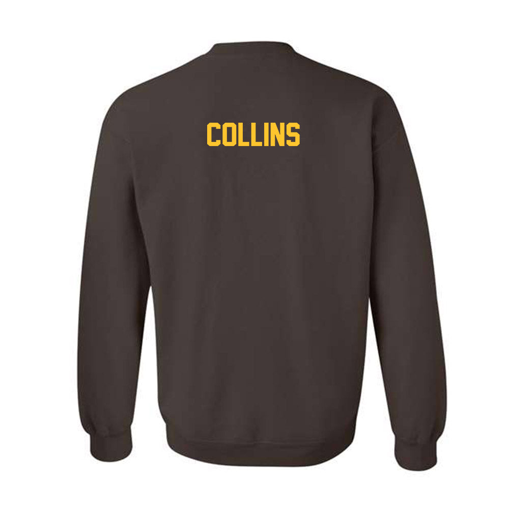 Wyoming - NCAA Wrestling : Austin Collins - Classic Shersey Crewneck Sweatshirt-1