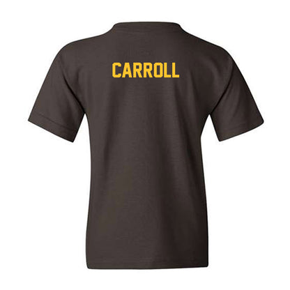 Wyoming - NCAA Wrestling : Christian Carroll - Classic Shersey Youth T-Shirt-1