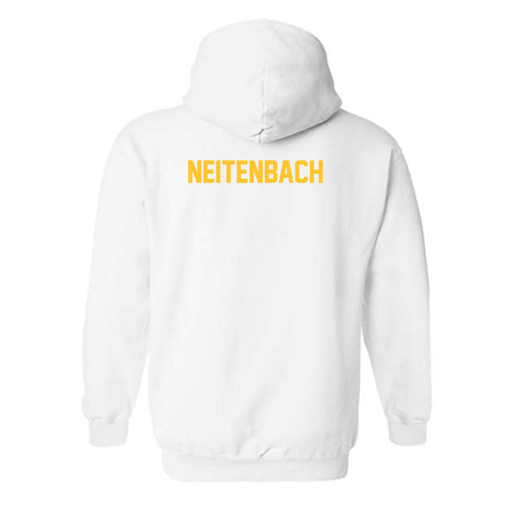 Wyoming - NCAA Wrestling : Eddie Neitenbach - Classic Shersey Hooded Sweatshirt-1
