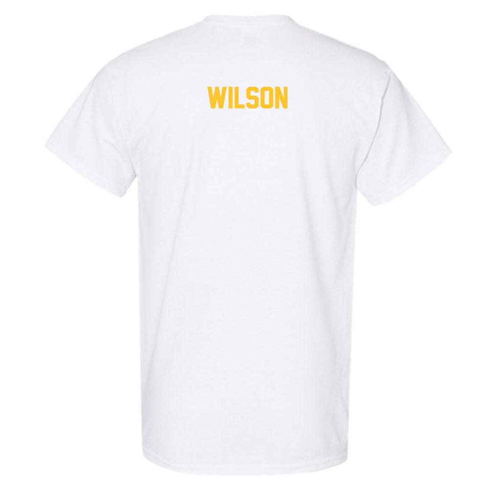 Wyoming - NCAA Wrestling : Dominic Wilson - Classic Shersey T-Shirt-1