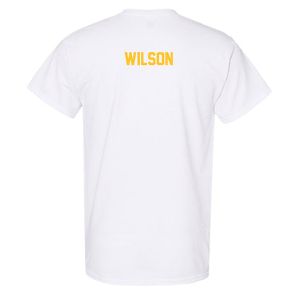 Wyoming - NCAA Wrestling : Dominic Wilson - Classic Shersey T-Shirt-1