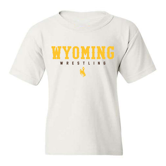 Wyoming - NCAA Wrestling : Riley Davis - Classic Shersey Youth T-Shirt-0
