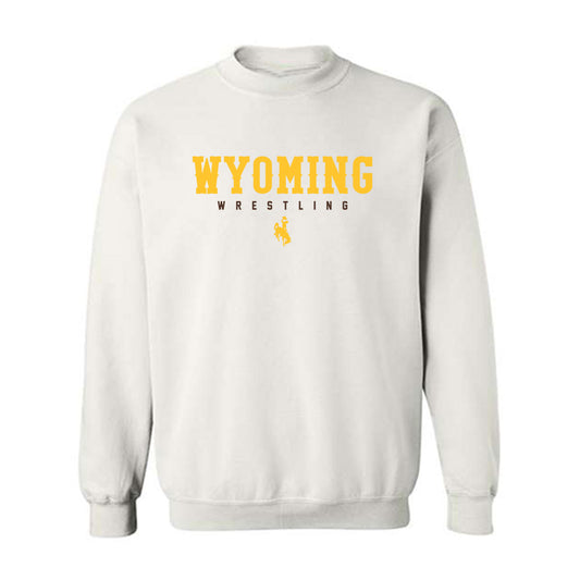 Wyoming - NCAA Wrestling : Antonio Avila - Classic Shersey Crewneck Sweatshirt-0