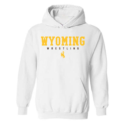 Wyoming - NCAA Wrestling : Antonio Avila - Classic Shersey Hooded Sweatshirt-0