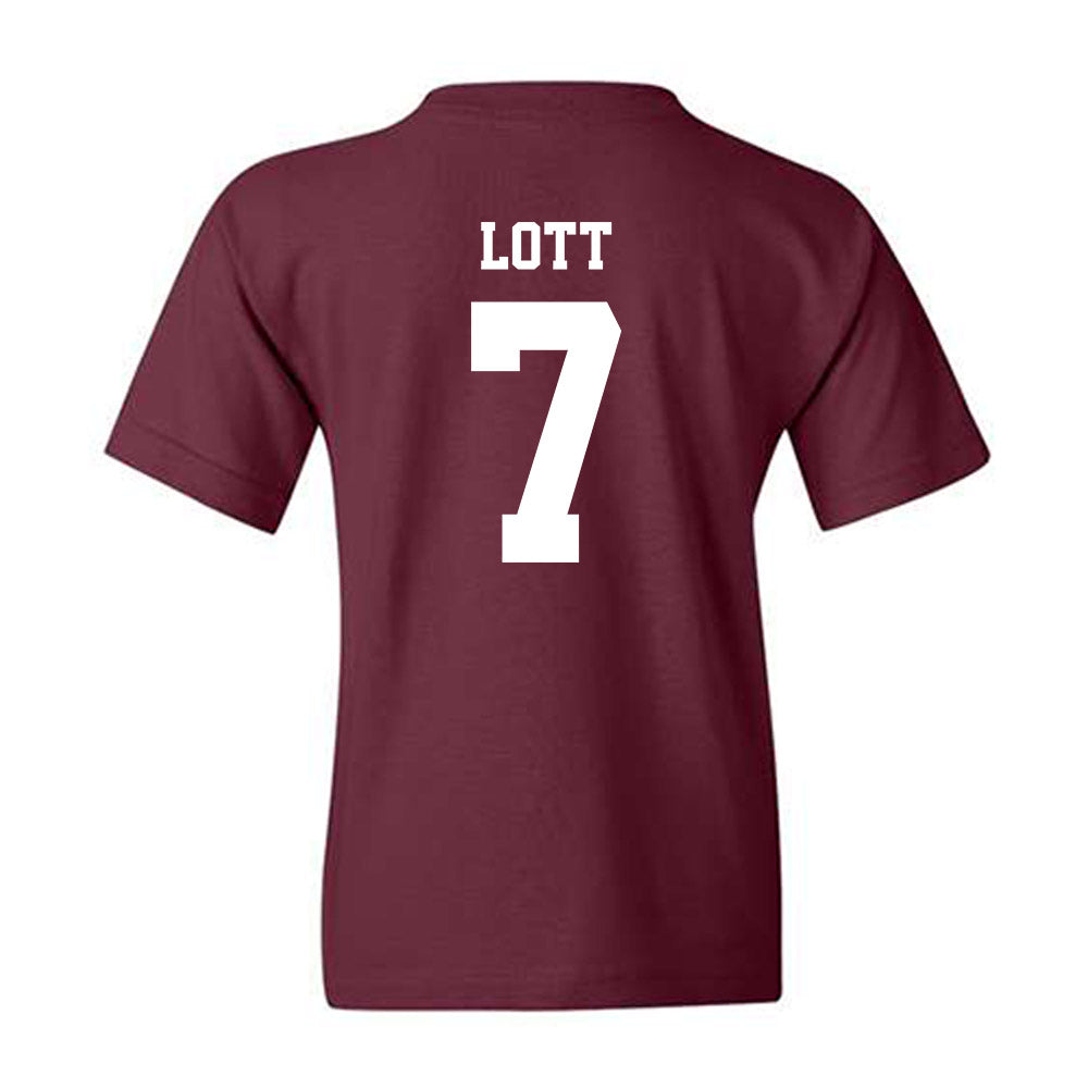 NSU - NCAA Baseball : Collin Lott - Sports Shersey Youth T-Shirt-1