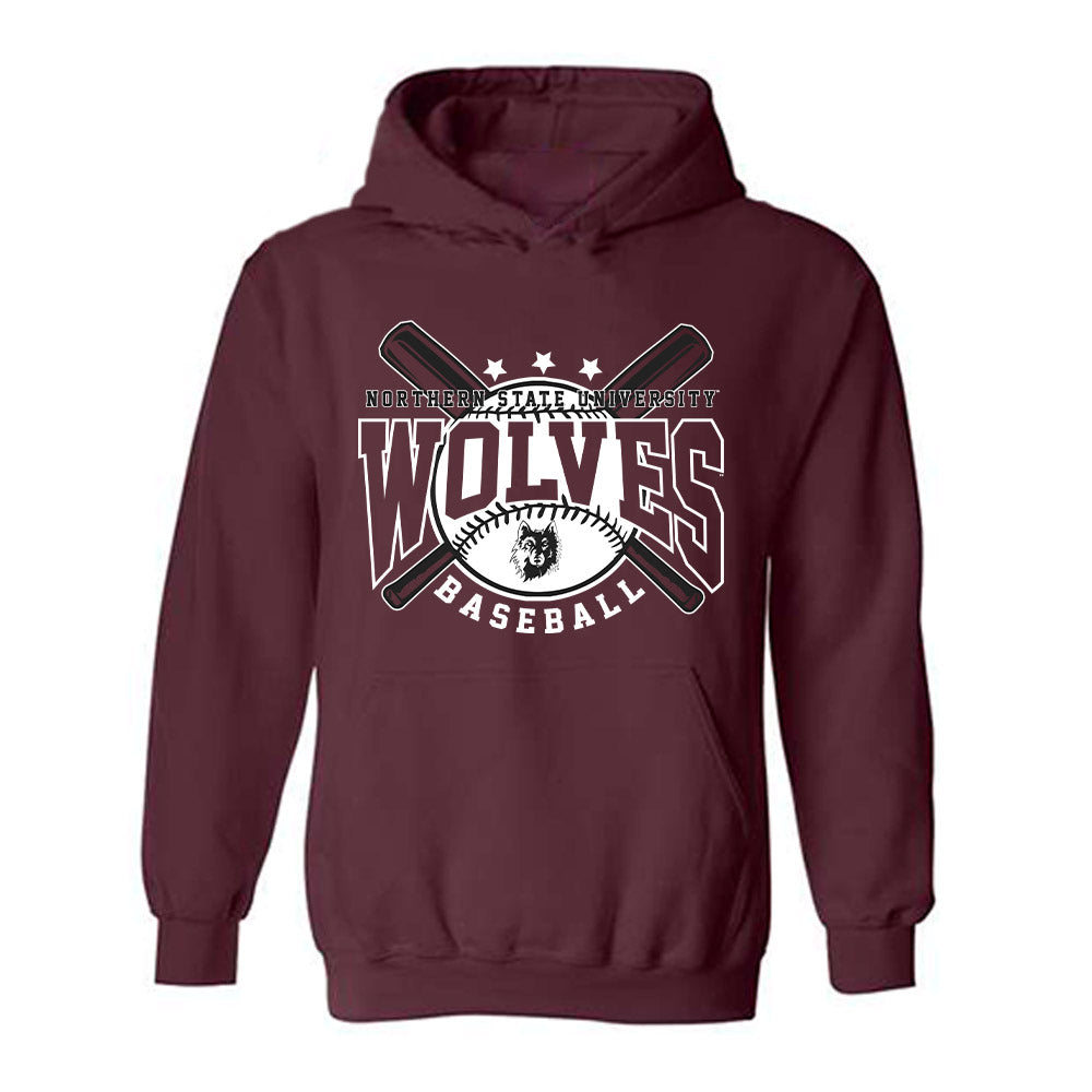 NSU - NCAA Baseball : Dylan Soulek - Sports Shersey Hooded Sweatshirt-0