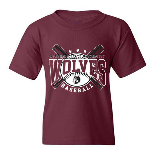 NSU - NCAA Baseball : Dalton Kesti - Sports Shersey Youth T-Shirt-0