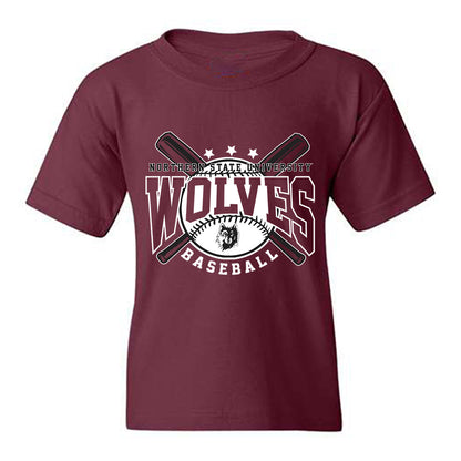 NSU - NCAA Baseball : Collin Lott - Sports Shersey Youth T-Shirt-0