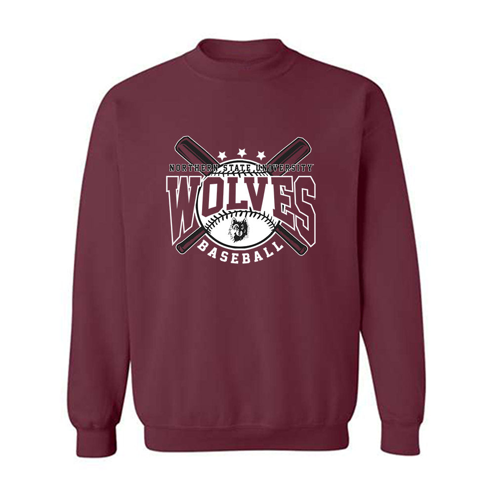 NSU - NCAA Baseball : Casey Lamb - Sports Shersey Crewneck Sweatshirt-0