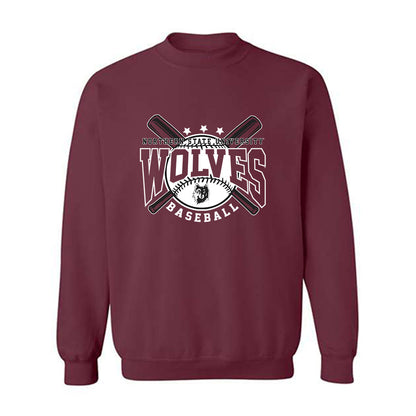 NSU - NCAA Baseball : Casey Lamb - Sports Shersey Crewneck Sweatshirt-0