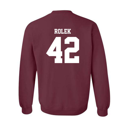 NSU - NCAA Softball : Grace Rolek - Sports Shersey Crewneck Sweatshirt-1