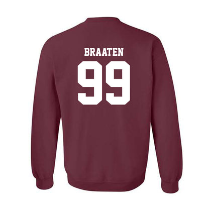 NSU - NCAA Softball : Emily Braaten - Sports Shersey Crewneck Sweatshirt-1