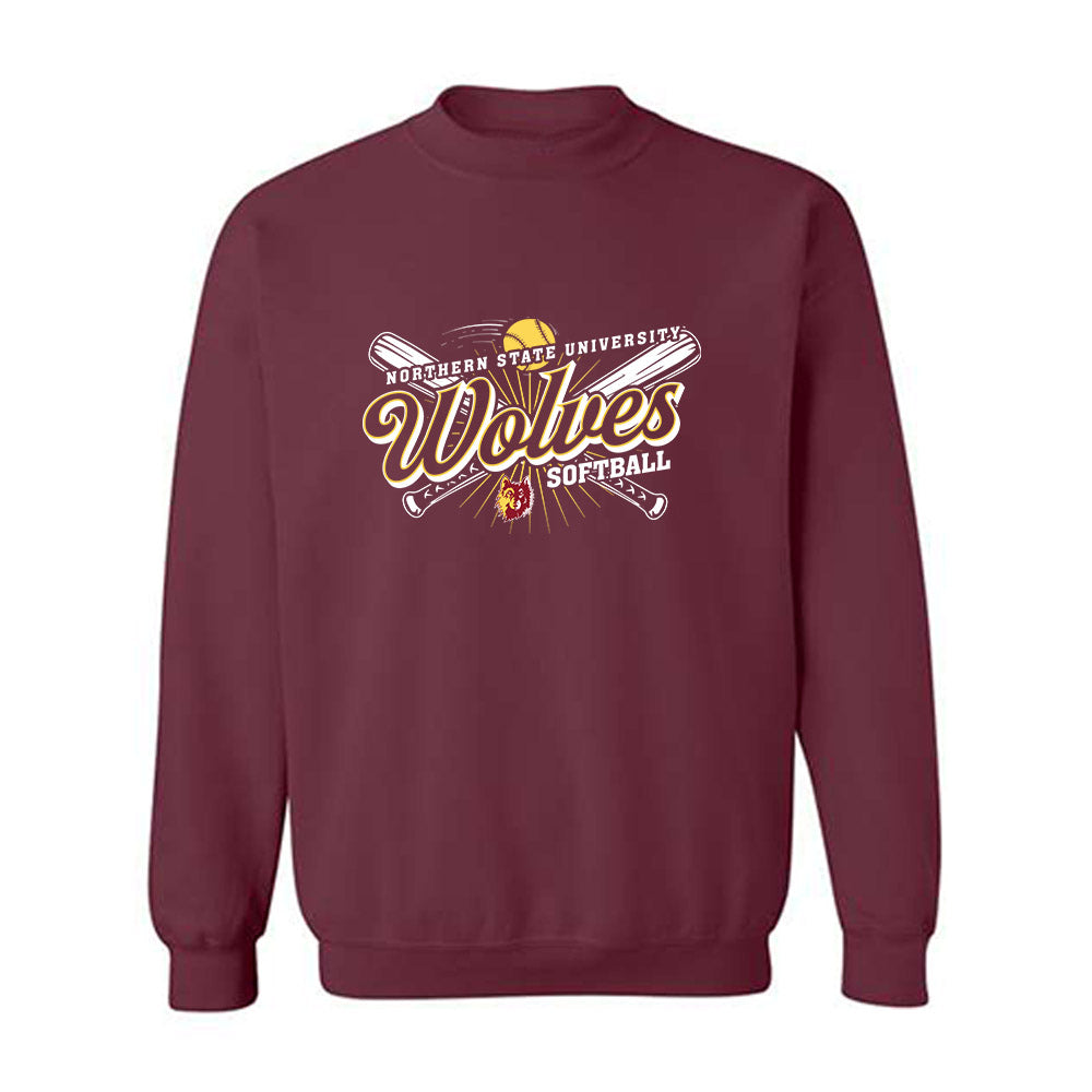 NSU - NCAA Softball : Shayla Warak - Sports Shersey Crewneck Sweatshirt-0