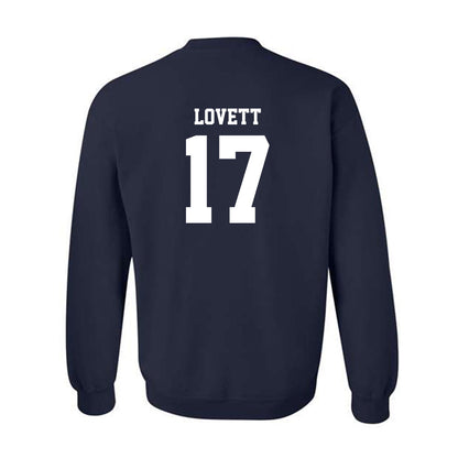 Georgia Southern - NCAA Baseball : Jett Lovett - Sports Shersey Crewneck Sweatshirt-1