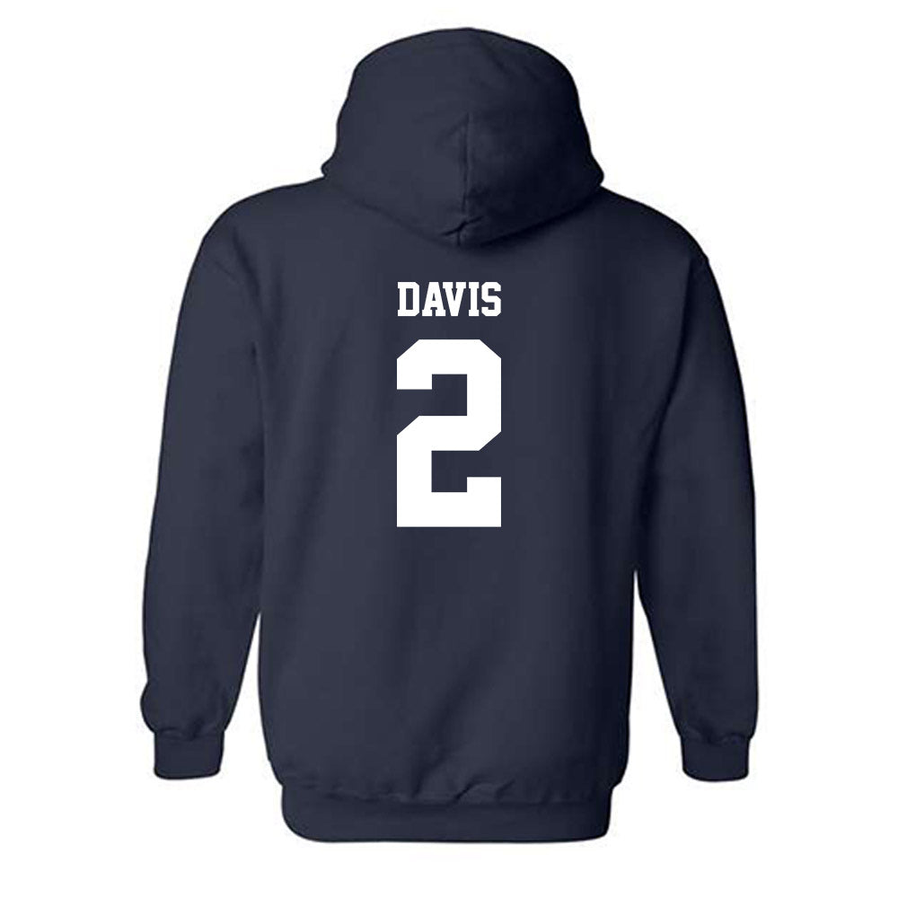Georgia Southern - NCAA Baseball : John Davis - Sports Shersey Hooded Sweatshirt-1