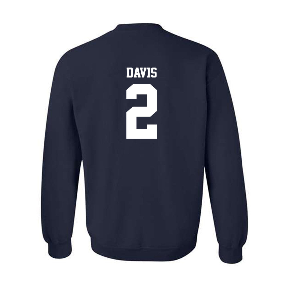 Georgia Southern - NCAA Baseball : John Davis - Sports Shersey Crewneck Sweatshirt-1