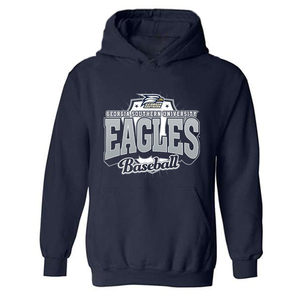 Georgia Southern - NCAA Baseball : Drew Pynes - Sports Shersey Hooded Sweatshirt-0