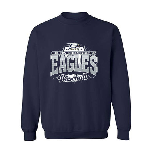 Georgia Southern - NCAA Baseball : John Davis - Sports Shersey Crewneck Sweatshirt-0