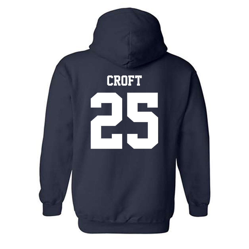 Georgia Southern - NCAA Softball : kaylee croft - Sports Shersey Hooded Sweatshirt-1