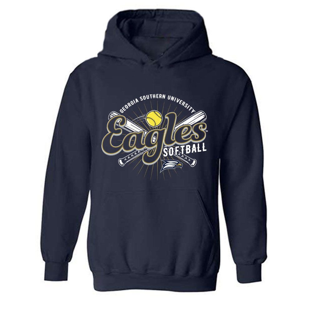 Georgia Southern - NCAA Softball : Madi Gillespie - Sports Shersey Hooded Sweatshirt-0