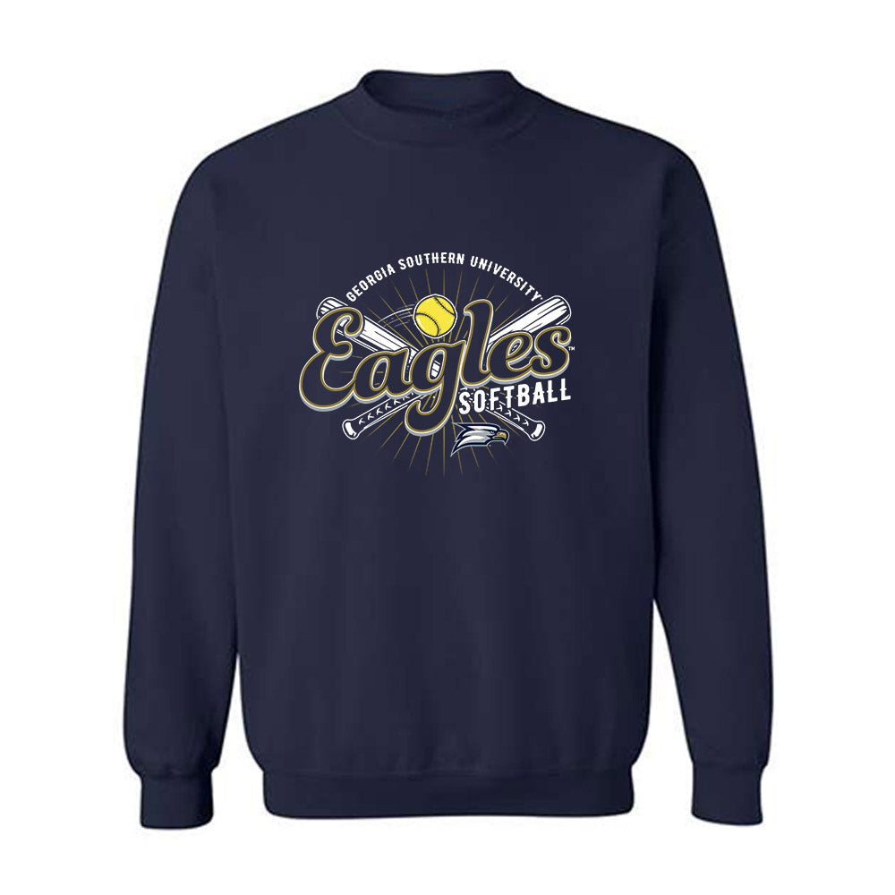 Georgia Southern - NCAA Softball : Karson Johnson - Sports Shersey Crewneck Sweatshirt-0