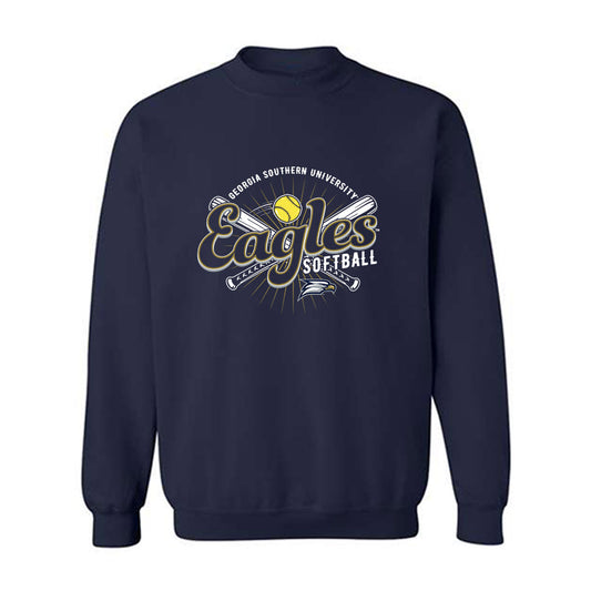 Georgia Southern - NCAA Softball : Karson Johnson - Sports Shersey Crewneck Sweatshirt-0