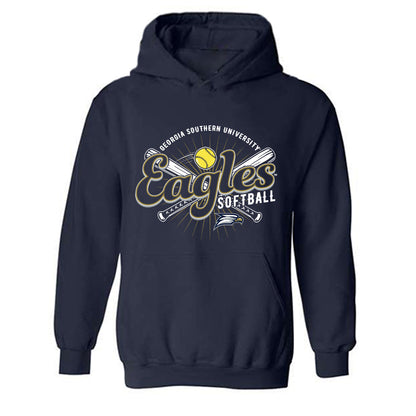 Georgia Southern - NCAA Softball : Kennedy Shea - Sports Shersey Hooded Sweatshirt-0