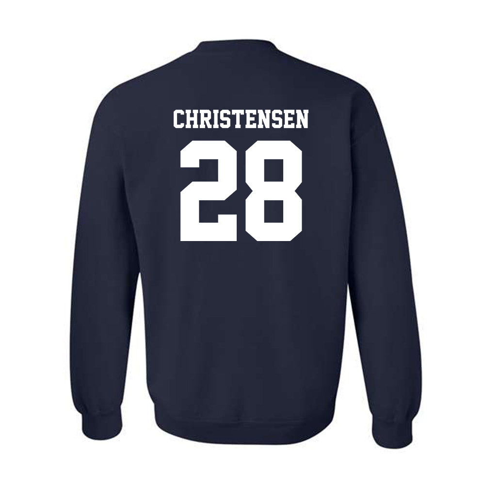 Georgia Southern - NCAA Softball : Kayla Christensen - Sports Shersey Crewneck Sweatshirt-1