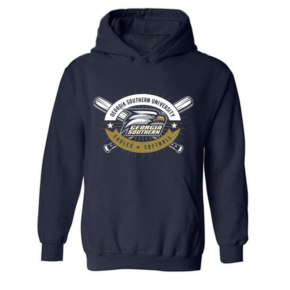 Georgia Southern - NCAA Softball : Jaycee Bilbrey - Sports Shersey Hooded Sweatshirt-0