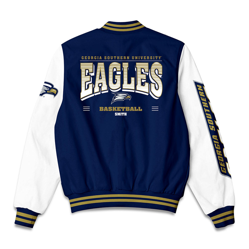 Georgia Southern - NCAA Men's Basketball : Eltramon Smith - Bomber Jacket-1