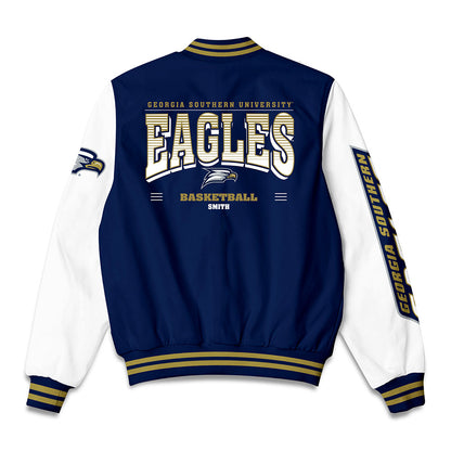 Georgia Southern - NCAA Men's Basketball : Eltramon Smith - Bomber Jacket-1