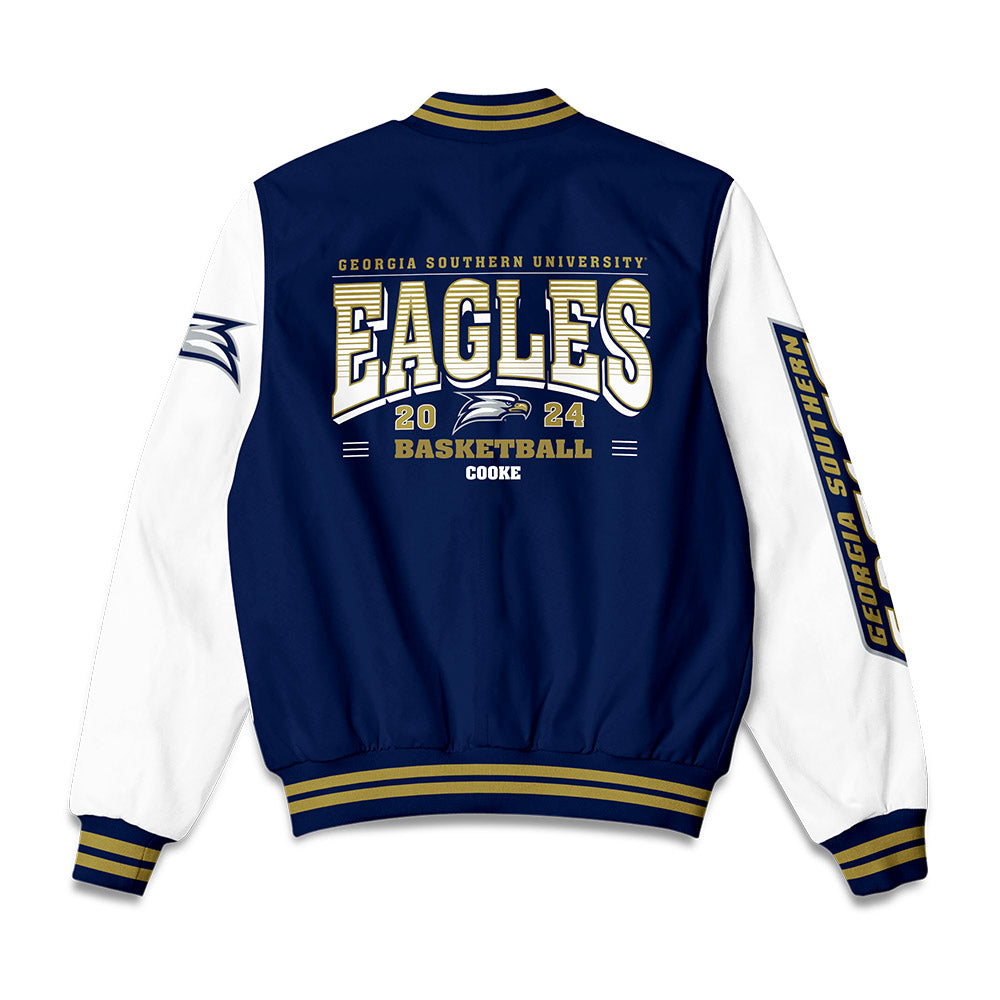 Georgia Southern - NCAA Women's Basketball : Armani Cooke - Bomber Jacket-1