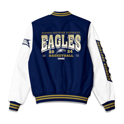 Georgia Southern - NCAA Women's Basketball : Armani Cooke - Bomber Jacket-1