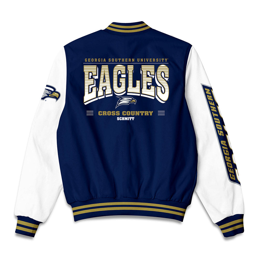 Georgia Southern - NCAA Women's Cross Country : Ava Schmitt - Bomber Jacket-1