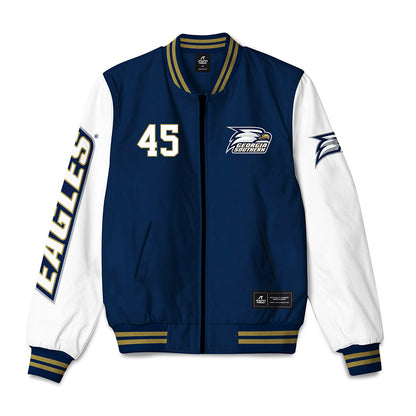 Georgia Southern - NCAA Baseball : Connor Fugate - Bomber Jacket-0