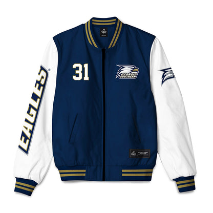 Georgia Southern - NCAA Baseball : Will Robbins - Bomber Jacket-0
