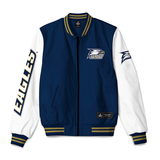 Georgia Southern - NCAA Women's Swimming & Diving : Sally Ouzts - Bomber Jacket-0