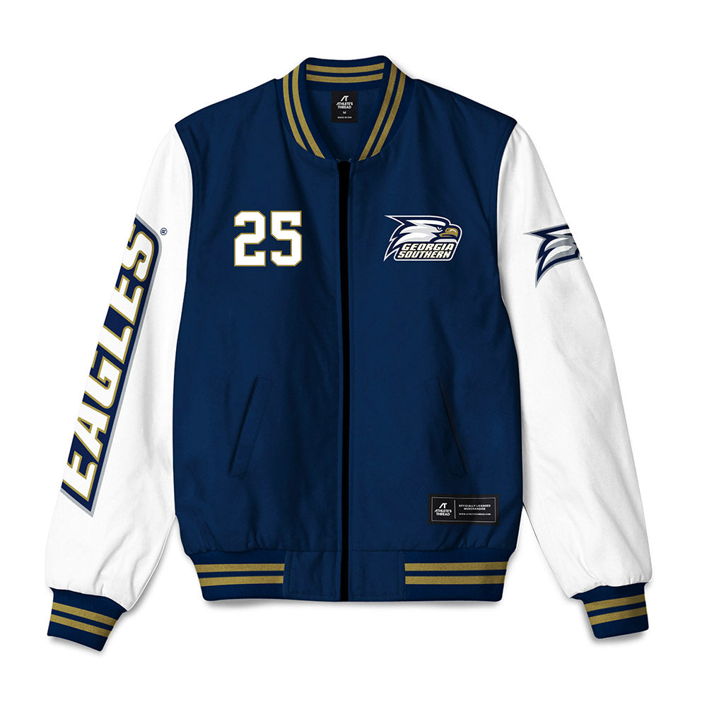 Georgia Southern - NCAA Baseball : Sammy Leis - Bomber Jacket-0
