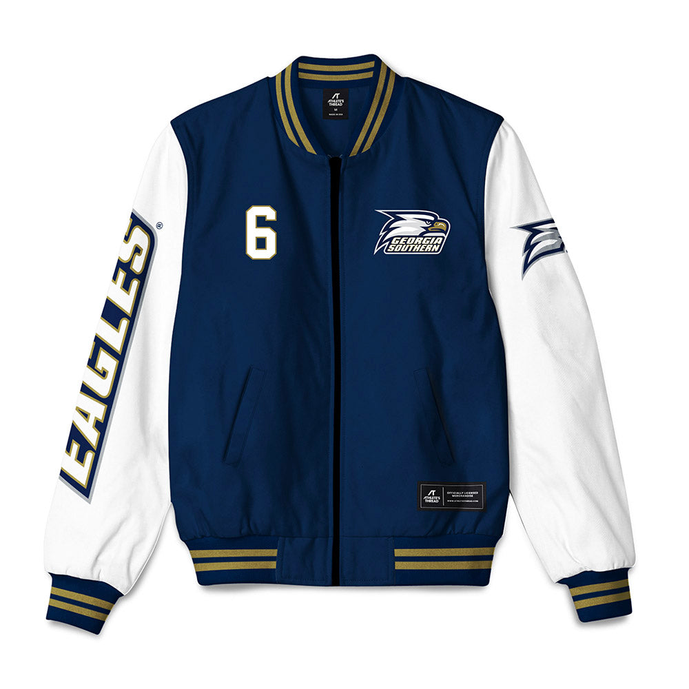 Georgia Southern - NCAA Baseball : Daniel Haab - Bomber Jacket-0