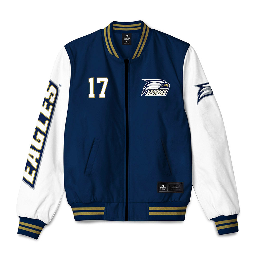 Georgia Southern - NCAA Baseball : Jett Lovett - Bomber Jacket-0