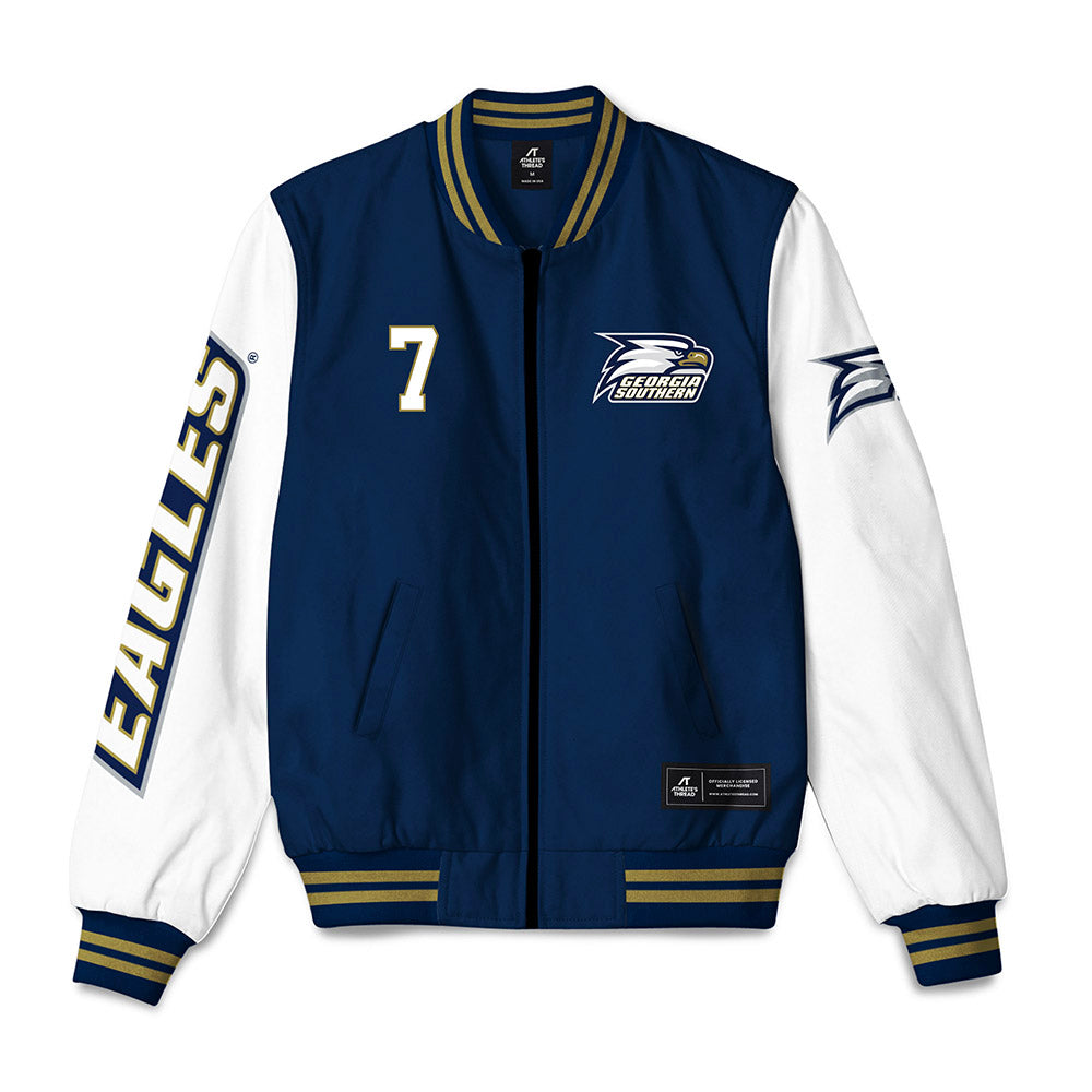Georgia Southern - NCAA Women's Soccer : Kendall Wilson - Bomber Jacket-0