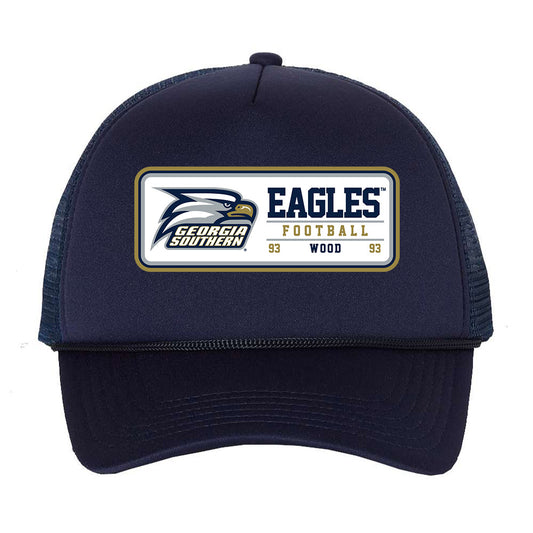 Georgia Southern - NCAA Football : Gaines Wood - Trucker Hat-0