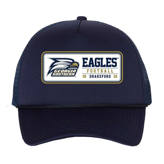 Georgia Southern - NCAA Football : Tylin Drakeford - Trucker Hat-0