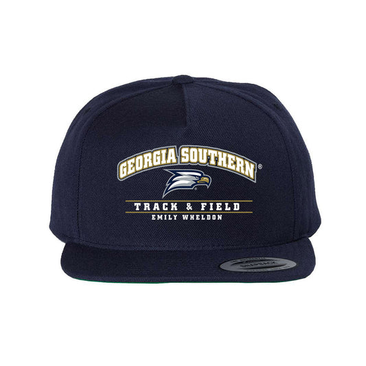 Georgia Southern - NCAA Women's Track & Field : Emily Wheldon - Snapback Hat-0
